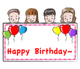 Birthday set sticker #14328379