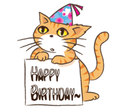 Birthday set sticker #14328380