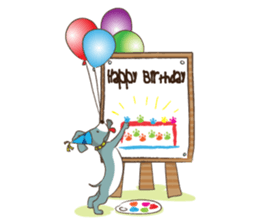 Birthday set sticker #14328381