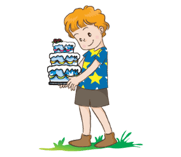 Birthday set sticker #14328382