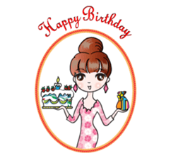Birthday set sticker #14328386