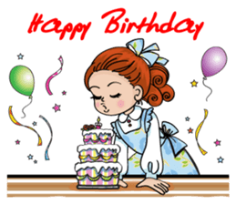 Birthday set sticker #14328388