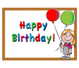 Birthday set sticker #14328389