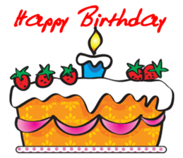 Birthday set sticker #14328390