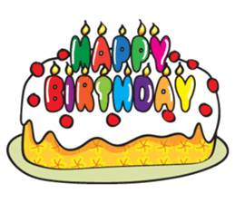 Birthday set sticker #14328392