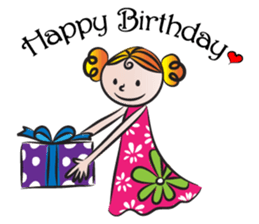 Birthday set sticker #14328396