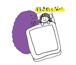 The darkness of the heart sticker #14329068