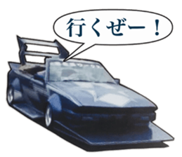 Old car highway racer NO.10 sticker #14330822