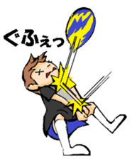 Volleyball boy 2 sticker #14331417