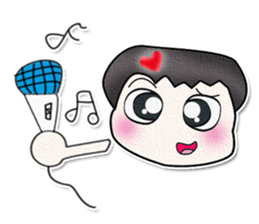 ...Hi my name is Takada... sticker #14331783