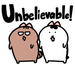 Easy reply stickers English. sticker #14332898