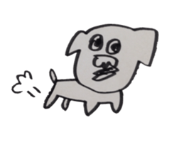 Shih Tzu speaking miyagi-ben sticker #14333661