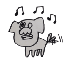 Shih Tzu speaking miyagi-ben sticker #14333662