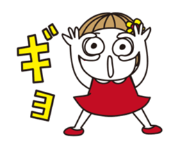 Bangs short girl vol.28 sticker #14334672