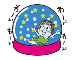 Bangs short girl vol.28 sticker #14334677