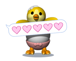 Cheerful Chick (Movie 01) sticker #14334749