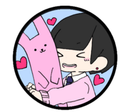 Yuu&rabbit sticker #14334795