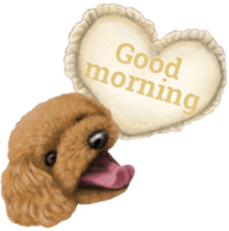 Toy Poodle & Toy Poodle. family sticker #14335002