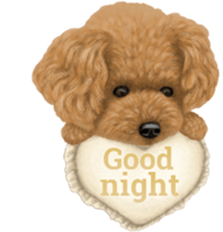 Toy Poodle & Toy Poodle. family sticker #14335003