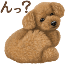 Toy Poodle & Toy Poodle. family sticker #14335022