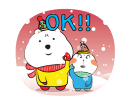 Tai and Mhee : Winter Festival "ENG" sticker #14335297
