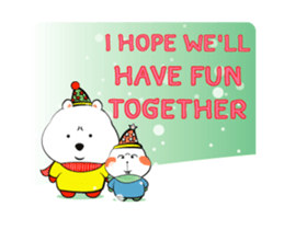 Tai and Mhee : Winter Festival "ENG" sticker #14335311