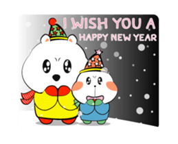 Tai and Mhee : Winter Festival "ENG" sticker #14335312