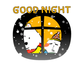 Tai and Mhee : Winter Festival "ENG" sticker #14335315