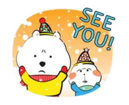 Tai and Mhee : Winter Festival "ENG" sticker #14335317