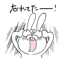 Panda & Rabbit excuse Illustrations sticker #14335505
