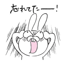Panda & Rabbit excuse Illustrations sticker #14335505