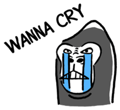 Gori-Kun | Mono-Feel Gorilla (Eng Ver.) sticker #14335789