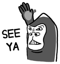 Gori-Kun | Mono-Feel Gorilla (Eng Ver.) sticker #14335791