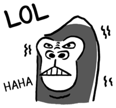 Gori-Kun | Mono-Feel Gorilla (Eng Ver.) sticker #14335793