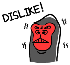 Gori-Kun | Mono-Feel Gorilla (Eng Ver.) sticker #14335794