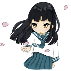 Natsuko, the lovely girl