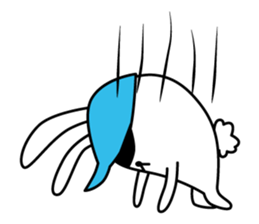 Dance Rabbit sticker #14336529