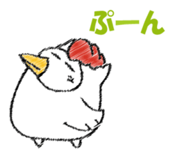 Mr. cat cat at New Year's sticker #14337065