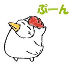 Mr. cat cat at New Year's sticker #14337065