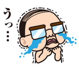 Middle aged man sticker #14337250