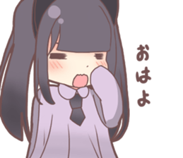 nyaa and mii sticker #14337594