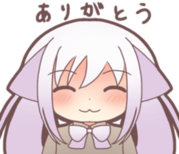 nyaa and mii sticker #14337610