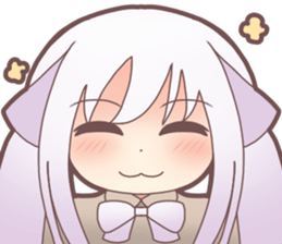 nyaa and mii sticker #14337625