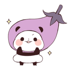 Yururin panda winter ver. sticker #14337815