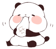 Yururin panda winter ver. sticker #14337819