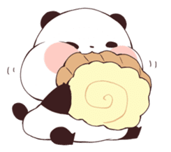 Yururin panda winter ver. sticker #14337820
