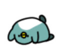 Small penguins sticker #14337979
