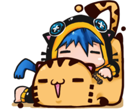 Neko & Take sticker #14338183