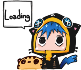 Neko & Take sticker #14338194