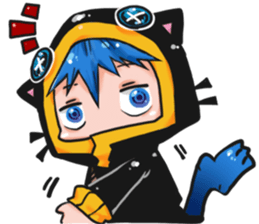 Neko & Take sticker #14338198